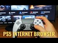 How to Get Internet Browser on PS5 (FULL SCREEN) 2 METHODS image