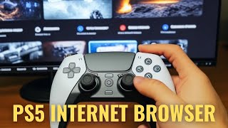 How to Get Internet Browser on PS5 (FULL SCREEN) 2 METHODS image