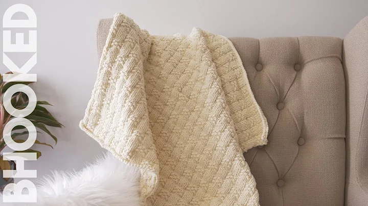 Learn to Create a Unique Cuddle Knit Baby Blanket with a Twisted Basket Weave