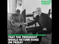 President Muhammadu Buhari returns | Legit TV