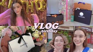 birthday vlog ♡ what happened on my Bday? I saw BTS Jimin&#39;s cafe | how I took photos for LaMer &amp; COS