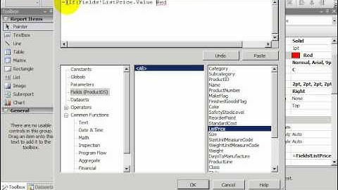 SQL Server 2005 Reporting Services 101   Lesson 04   Video 05   Add Conditional Formatting To Your Reports