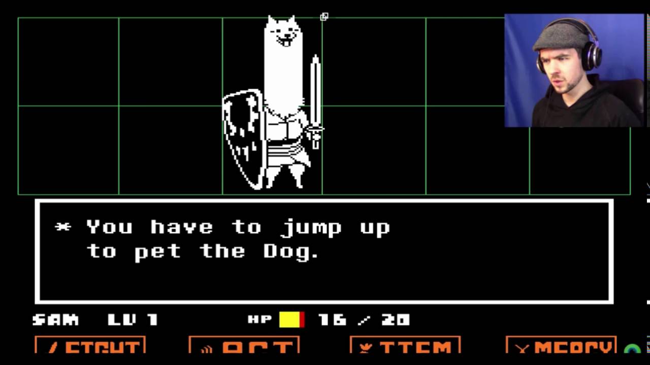 jacksepticeye moments in undertale 1 YouTube