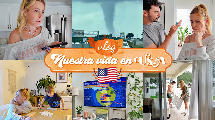 🇺🇸 HURACÁN MILTON: Así vivimos su llegada a nuestra ciudad en Florida 🌪️ viviendo en USA | VLOG