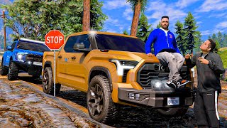 Реальная Жизнь В Gta 5 - Проверка Ford F150 Raptor И Toyota Tundra На Проходимость! 🌊Вотер