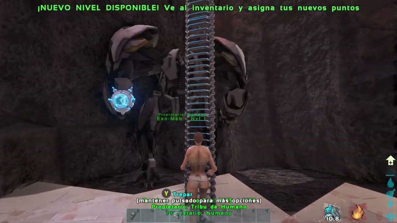 ARK. RAT HOLE Génesis 1. Bajo la LAVA. Hidden base spot.