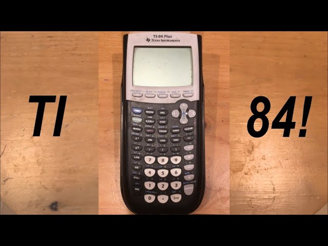 Introduction to the TI-83 / TI-84 Calculator 