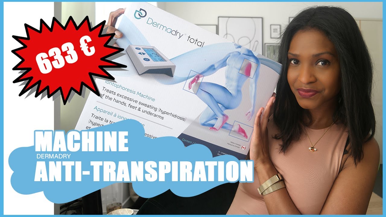 Crashtest : machine contre la transpiration à 630€ ! Dermadry