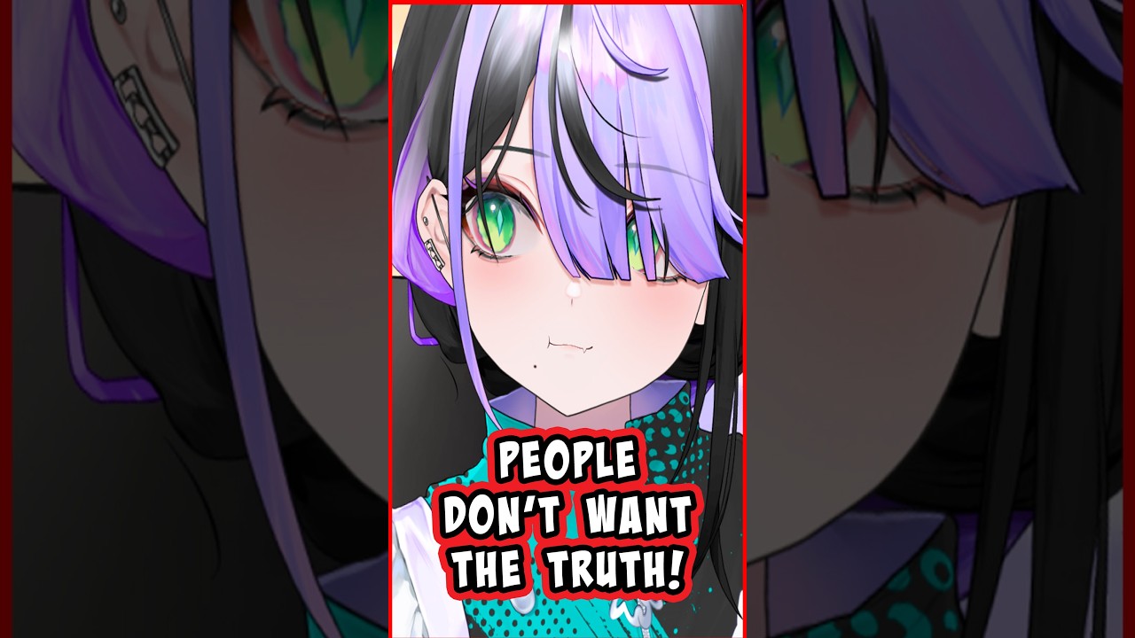 The Secret Reason People Get Mad When You're Honest #vtuber #life #relationship