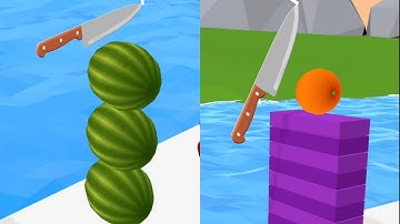 Flappy Slice! Very Satisfying And Relaxing ASMR Slicing Game