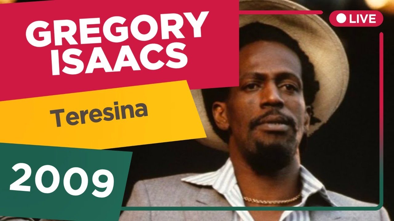 GREGORY ISAACS - Live in Teresina, Brazil - Teresina Roots 2009 (RARE)