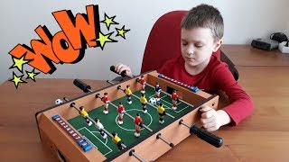 Настольный футбол Распаковка и обзор Soccer Table из Ашана