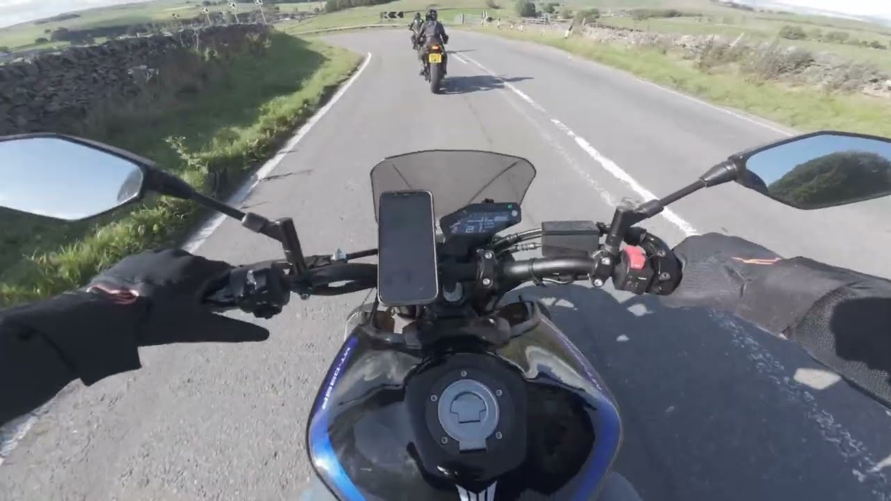 Pov Ride to Peak District UK TRAFFIC Country Roads !