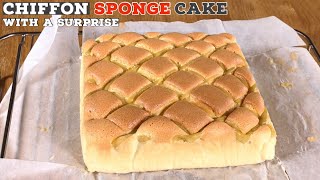 Chiffon Sponge Cake With a Surprise | Just Cook!