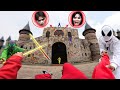 8 Spider Man Bros Search For Treasure In The Vampires Serbian CASTLE Mystery Action POV