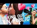 PUBLIC MAKEOUT CAUGHT ON FILM // Get Famous Ep. 27 // The Sims 4 Let&#39;s Play