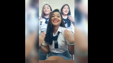 VIRAL TIKTOK!!! ENTAH APA YANG MERASUKIMU (VERSI ANAK SMA CANTIK DAN WONG NDESO) DJ SALAH APA AKU