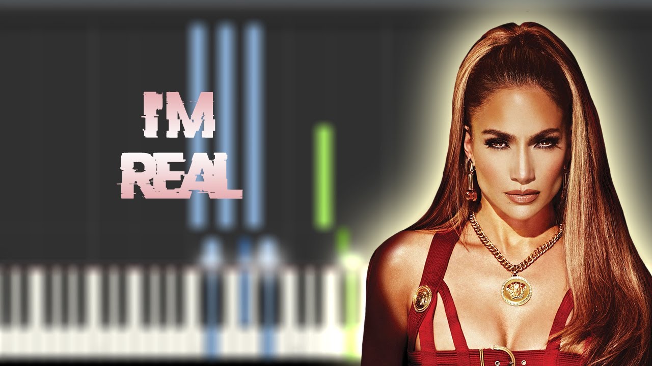 Jennifer Lopez I'm Real (Remix) ft Ja Rule Instrumental Piano