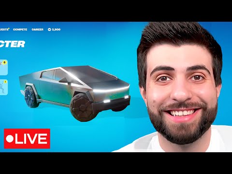 🔴 *LIVE* FORTNITE CYBERTRUCK UPDATE!