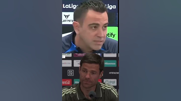 Xavi alonso rueda de prensa vs xavi Hernández rueda de prensa| |diferencias #futbol #football