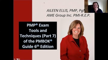 How to memorize the Tools and Techniques of the PMBOK Guide 6th Edition for the PMP Exam... Aileen