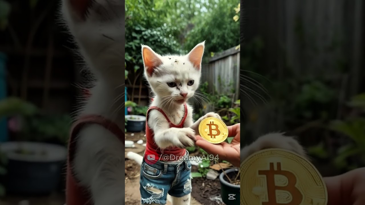 The Poor Cat Is Mocked for Playing with a Broken Robot in the Junkyard #DreamyAI #catstory #PoorCat
