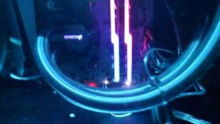 Interesting and unintentional stroboscopic effect on case fans caused by RGB lights (No Audio).
