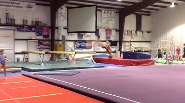 Front handspring-front layout-front tuck