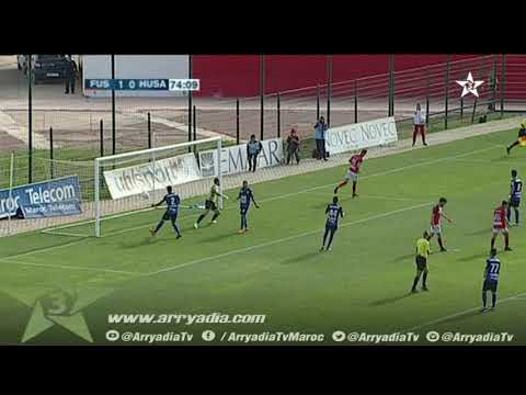 البطولة الوطنية الفتح الرياضي 2 0 حسنية أكادير هدف مروان الوادني في الدقيقة 75 الجولة26