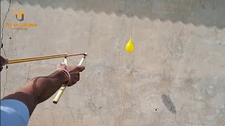 How to make Powerfull Slingshot || How to make Slingshot at home 🏡.