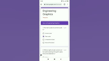 Quiz on Engineering Graphics   |Free E-certificate|online quiz