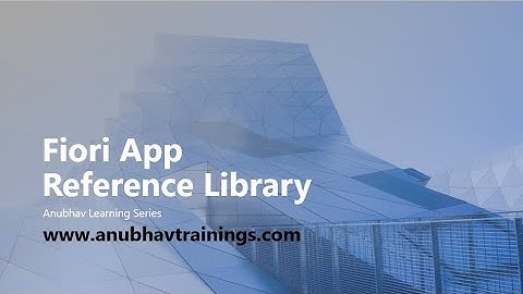 Introduction to Fiori App Reference Library | SAP fiori apps in s4 hana | Activate fiori apps