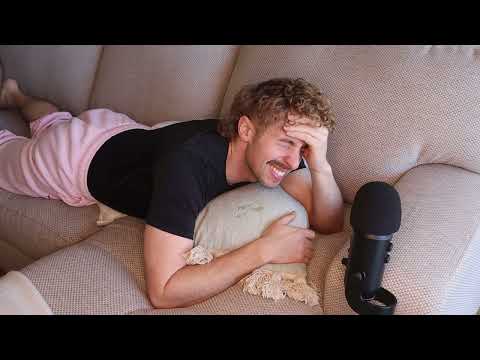 ASMR just a normal massage (whimpering, pillow biting)