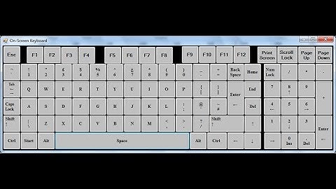 C# Tutorial - How To Create  On Screen Keyboard Using Sendkeys