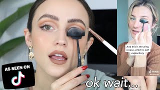 TRYING A VIRAL TIKTOK MAKEUP GADGET...NOT what I expected!!