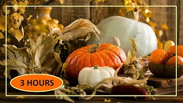 Music Therapy, 3 Hour Thanksgiving 2020, Music, Ambience, Mood, Family, Recipes, Peacefulness, ☮036