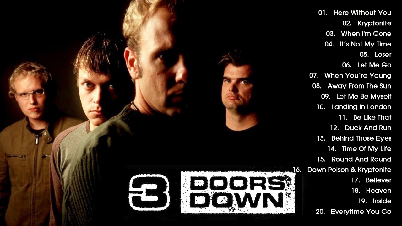 3 Doors Down Greatest Hits Best Songs of 3 Doors Down Full Album