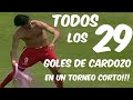 Los 29 goles de Jose Saturnino Cardozo en el apertura 2002
