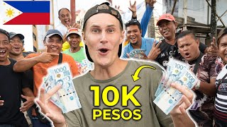 ₱10,000 CHALLENGE with Filipino TRIKE Drivers! 🇵🇭 (LAPTRIP!)