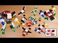 How to build LEGO brick mini 5 vehicles combiner robot - Mega Fighter