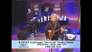 Cyndi on QVC in 2004