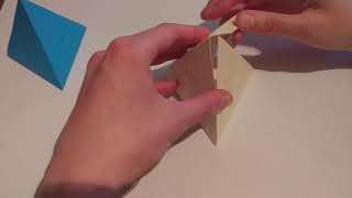 Net of triangle-based pyramid
