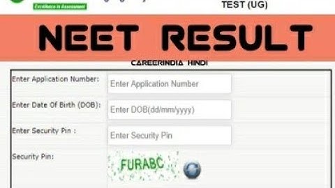 Neet 2020 result date exposed / Neet 2020 results date declared/Neet 2020 result date / Neet result