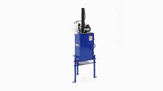 Vestil Hydraulic Pail Crusher 5-Gallon Capacity Model -405