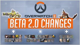 Overwatch 2 BETA 2.0 - EVERY HERO CHANGE