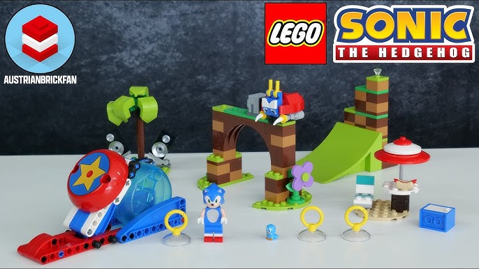 LEGO Sonic The Hedgehog - Desafio de Looping da Zona de Green Hill do Sonic  - 802 Peças - 76994 - superlegalbrinquedos