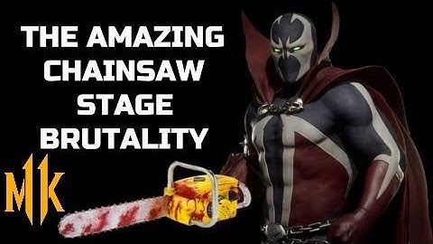 the AMAZING chainsaw stage BRUTALITY