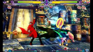 【XBOX360】熊花(HA)VSだっほー(PL)【BLAZBLUE CSEX】