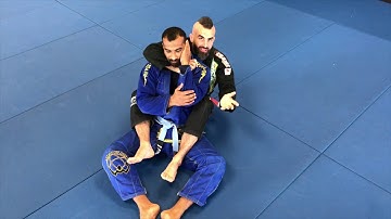 BJJ Back - Atlas Crunch Choke - Brazilian Jiu Jitsu Technique with Edward "Scissorhands" Anthony