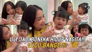 ZO SCHATTIG!!! LILY LEERT MAKE-UP AANBRENGEN MET NAGITA!!! ZE KAN DIRECT HAARROLLERS INZETTEN!!!